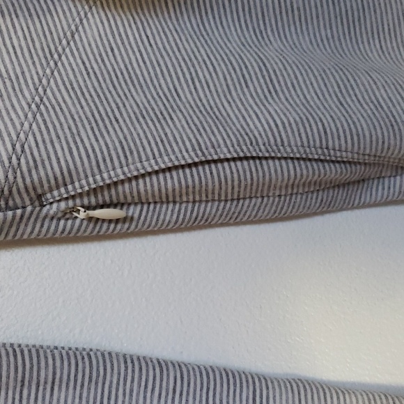 Toad & CO Swifty Striped Long Sleeve Gray Tunic Sz Small - Picture 5 of 7